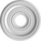 Ekena Millwork Cole PVC Medallion (Canopies up to 4 1/4"), 13"OD x 3 1/2"ID x 3/4"P, Metallic Champagne Mist CMP13COECE - alternate 3
